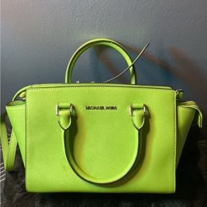 Michael Kors Lime Green Women's Bag